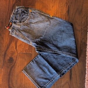 Ariat Dark Wash FR Jeans Size 33x30